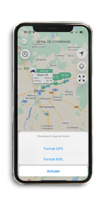 app - mockup - fr_Registra rutas